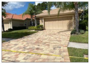 Cream Orange Pewter - Travstone Driveway