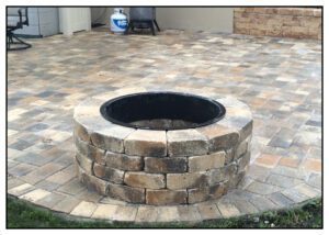 Check Out Our Firepit Patio Installations