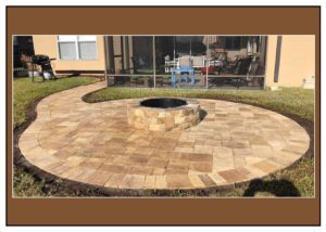 Brick Pavement Services for Amazing Round Patio