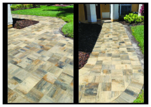Collage of a Cream Beige Charcoal Walk Entry