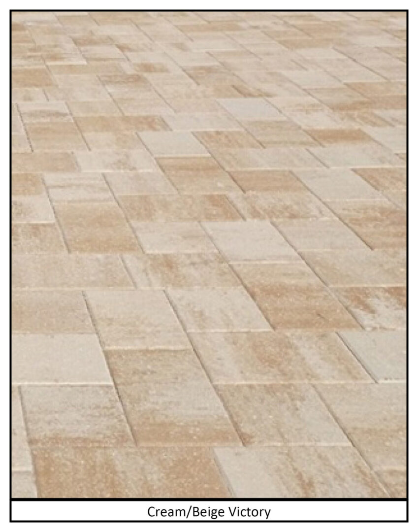 Cream ridge victory pavers.